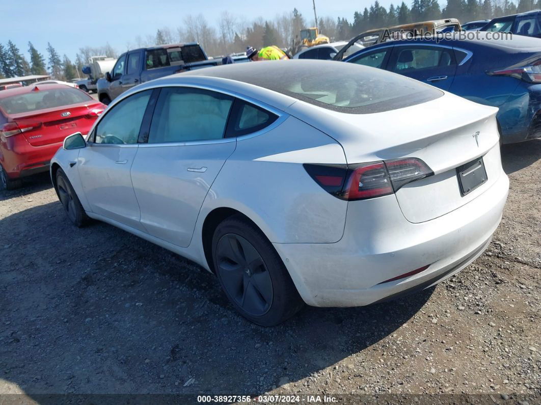 2020 Tesla Model 3 Standard Range Plus Rear-wheel Drive/standard Range Rear-wheel Drive White vin: 5YJ3E1EA7LF800340