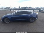 2020 Tesla Model 3 Standard Range Plus Rear-wheel Drive/standard Range Rear-wheel Drive Blue vin: 5YJ3E1EA7LF804937