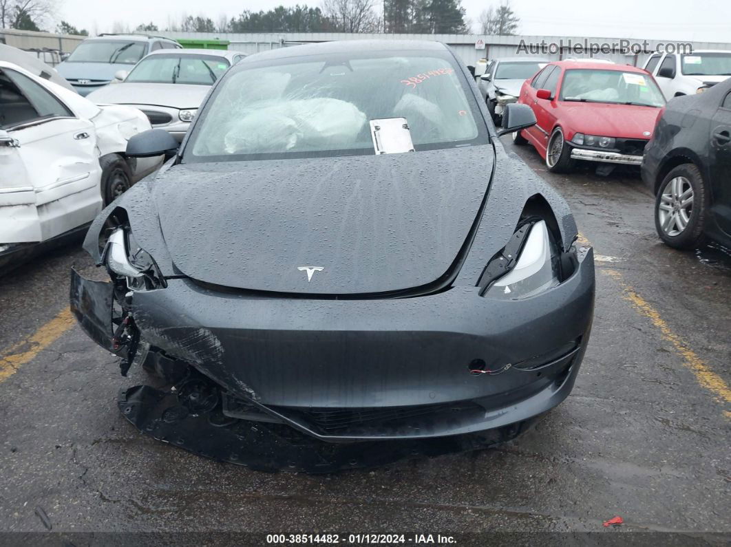 2021 Tesla Model 3 Standard Range Plus Rear-wheel Drive Серый vin: 5YJ3E1EA7MF014538