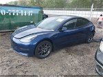 2021 Tesla Model 3 Standard Range Plus Blue vin: 5YJ3E1EA7MF041920