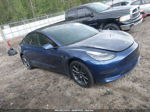 2021 Tesla Model 3 Standard Range Plus Синий vin: 5YJ3E1EA7MF041920