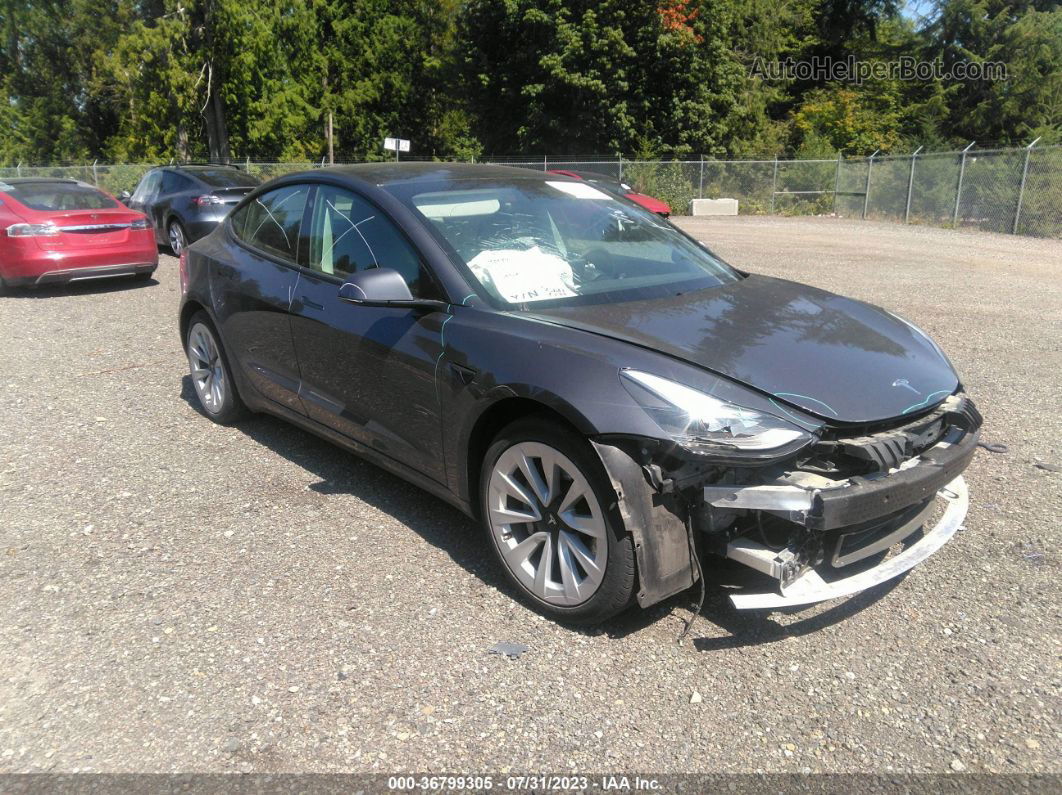 2021 Tesla Model 3 Standard Range Plus Black vin: 5YJ3E1EA7MF066025