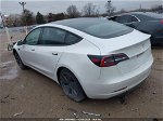 2021 Tesla Model 3 Standard Range Plus Rear-wheel Drive White vin: 5YJ3E1EA7MF075758