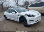 2021 Tesla Model 3 Standard Range Plus Rear-wheel Drive White vin: 5YJ3E1EA7MF075758