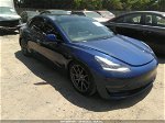 2021 Tesla Model 3 Standard Range Plus Синий vin: 5YJ3E1EA7MF861611