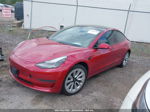 2021 Tesla Model 3 Standard Range Plus Rear-wheel Drive Red vin: 5YJ3E1EA7MF870521