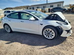 2021 Tesla Model 3  White vin: 5YJ3E1EA7MF908796