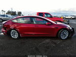 2021 Tesla Model 3 Standard Range Plus Rear-wheel Drive Red vin: 5YJ3E1EA7MF989704