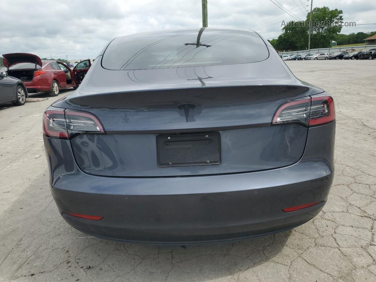 2021 Tesla Model 3  Угольный vin: 5YJ3E1EA7MF991405