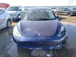 2022 Tesla Model 3  Синий vin: 5YJ3E1EA7NF286637