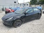 2022 Tesla Model 3  Black vin: 5YJ3E1EA7NF330801