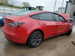 2022 Tesla Model 3  Красный vin: 5YJ3E1EA7NF351759