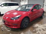 2022 Tesla Model 3  Red vin: 5YJ3E1EA7NF370358