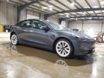 2022 Tesla Model 3  Blue vin: 5YJ3E1EA7NF370988