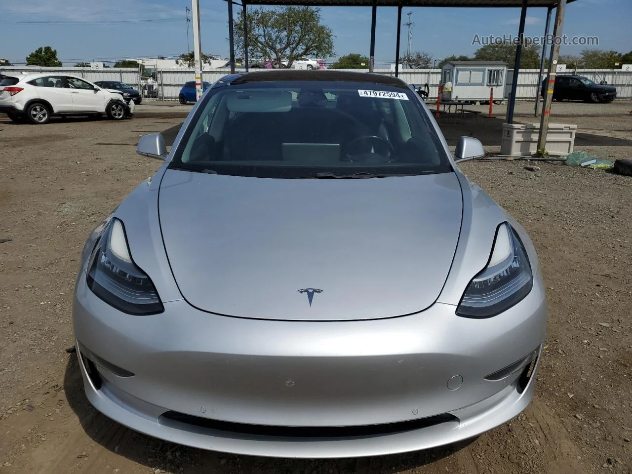 2018 Tesla Model 3  Silver vin: 5YJ3E1EA8JF012146