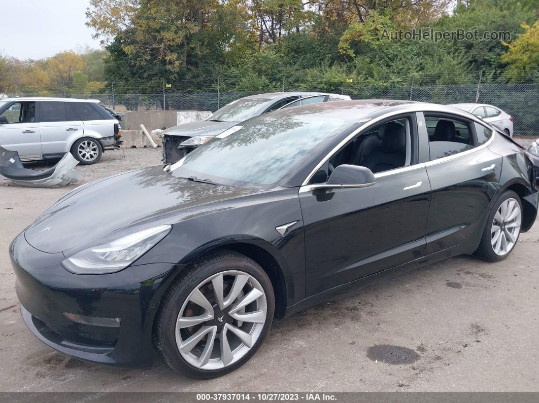 2018 Tesla Model 3 Mid Range/long Range Black vin: 5YJ3E1EA8JF014995