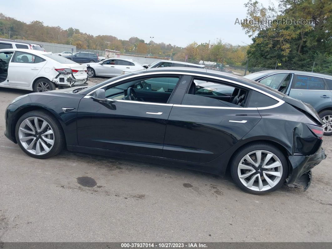 2018 Tesla Model 3 Mid Range/long Range Black vin: 5YJ3E1EA8JF014995