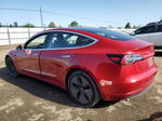 2018 Tesla Model 3  Красный vin: 5YJ3E1EA8JF058107