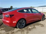 2018 Tesla Model 3  Red vin: 5YJ3E1EA8JF058107