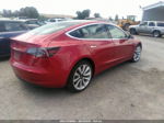 2018 Tesla Model 3 Range Battery Red vin: 5YJ3E1EA8JF102753