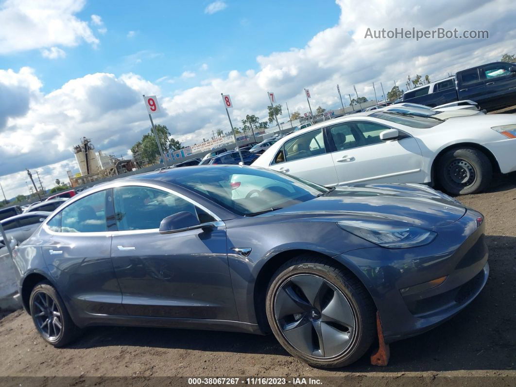 2018 Tesla Model 3 Long Range/mid Range Gray vin: 5YJ3E1EA8JF123666