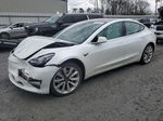 2018 Tesla Model 3  White vin: 5YJ3E1EA8JF155890