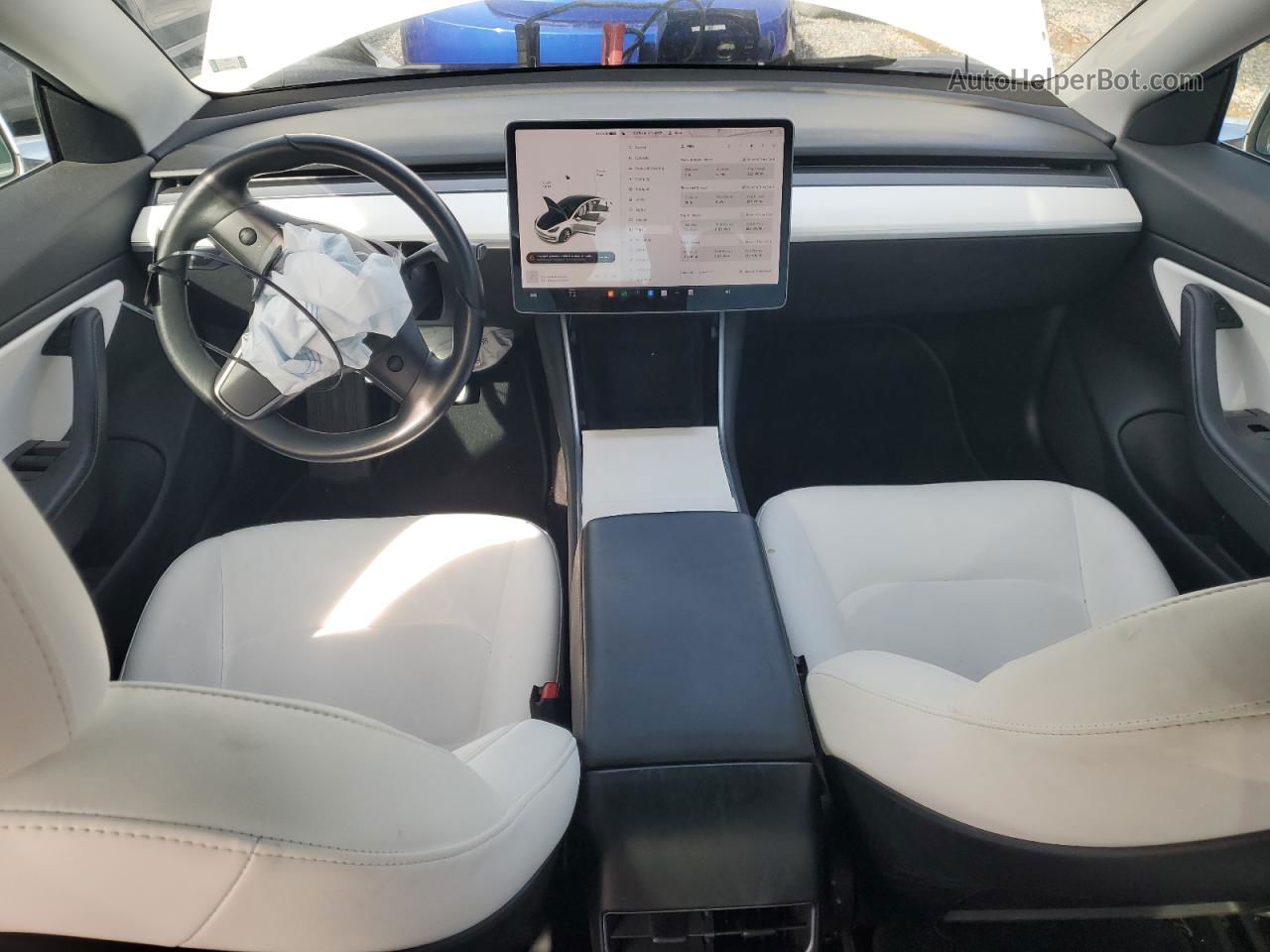 2018 Tesla Model 3  White vin: 5YJ3E1EA8JF155890