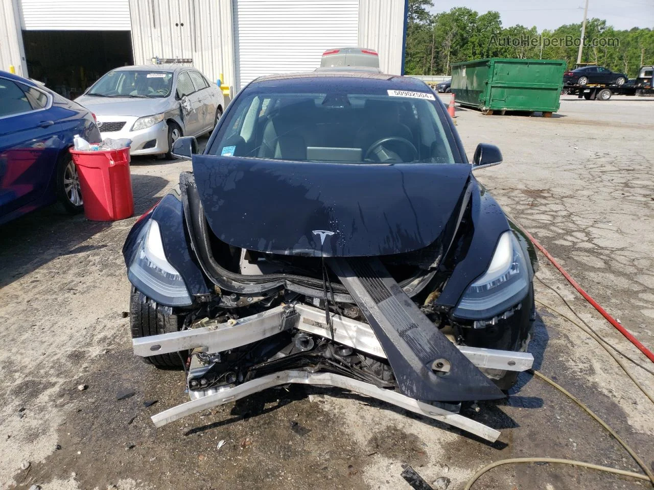 2018 Tesla Model 3  Black vin: 5YJ3E1EA8JF156506