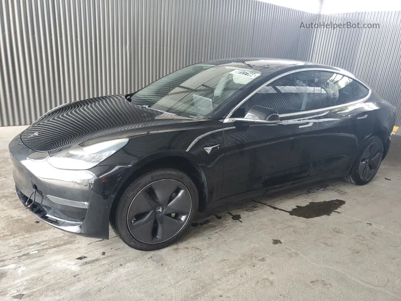 2018 Tesla Model 3  Black vin: 5YJ3E1EA8JF173175