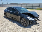 2019 Tesla Model 3  Black vin: 5YJ3E1EA8KF192889