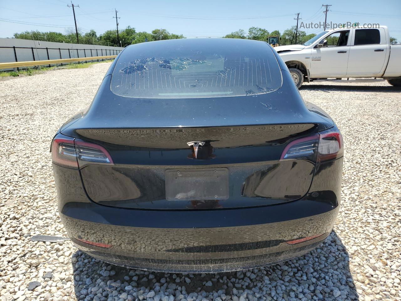 2019 Tesla Model 3  Black vin: 5YJ3E1EA8KF192889