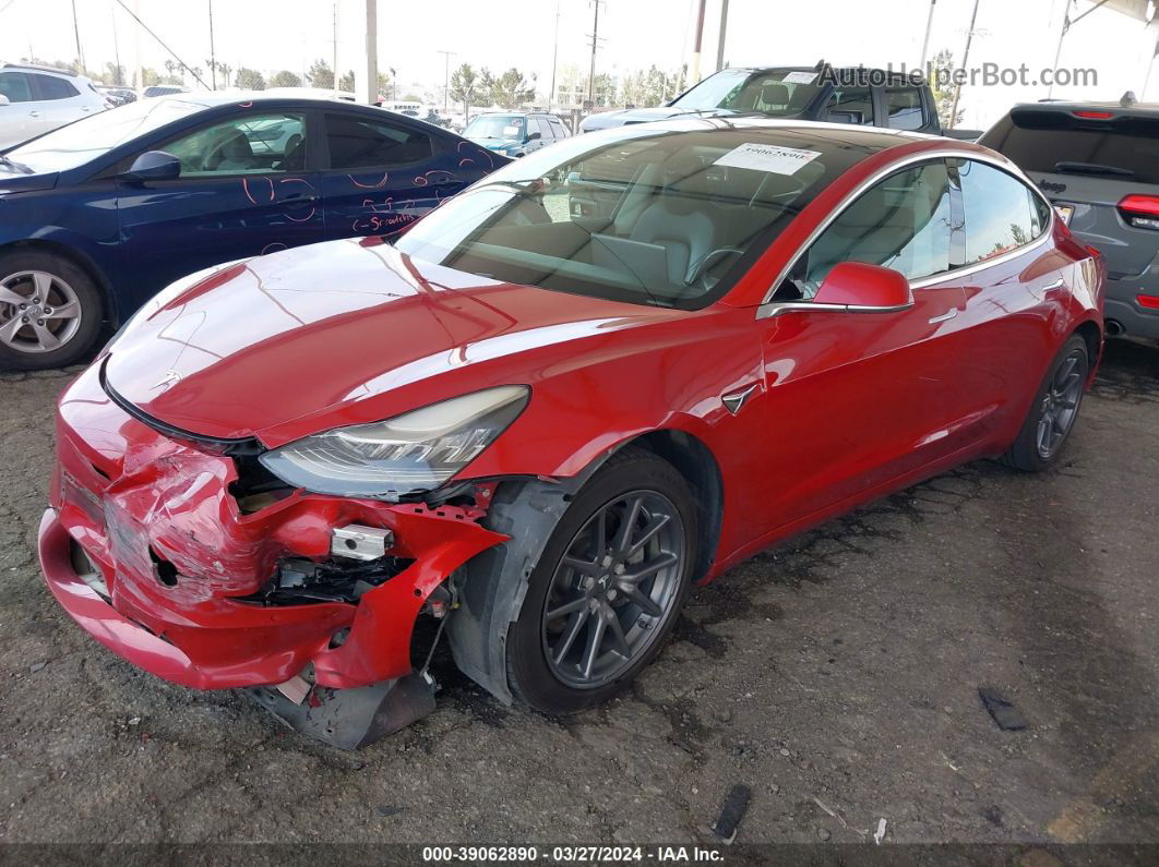 2019 Tesla Model 3 Long Range/mid Range/standard Range/standard Range Plus Burgundy vin: 5YJ3E1EA8KF197266