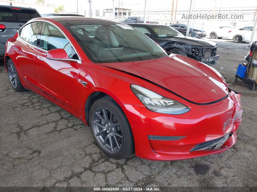 2019 Tesla Model 3 Long Range/mid Range/standard Range/standard Range Plus Burgundy vin: 5YJ3E1EA8KF197266