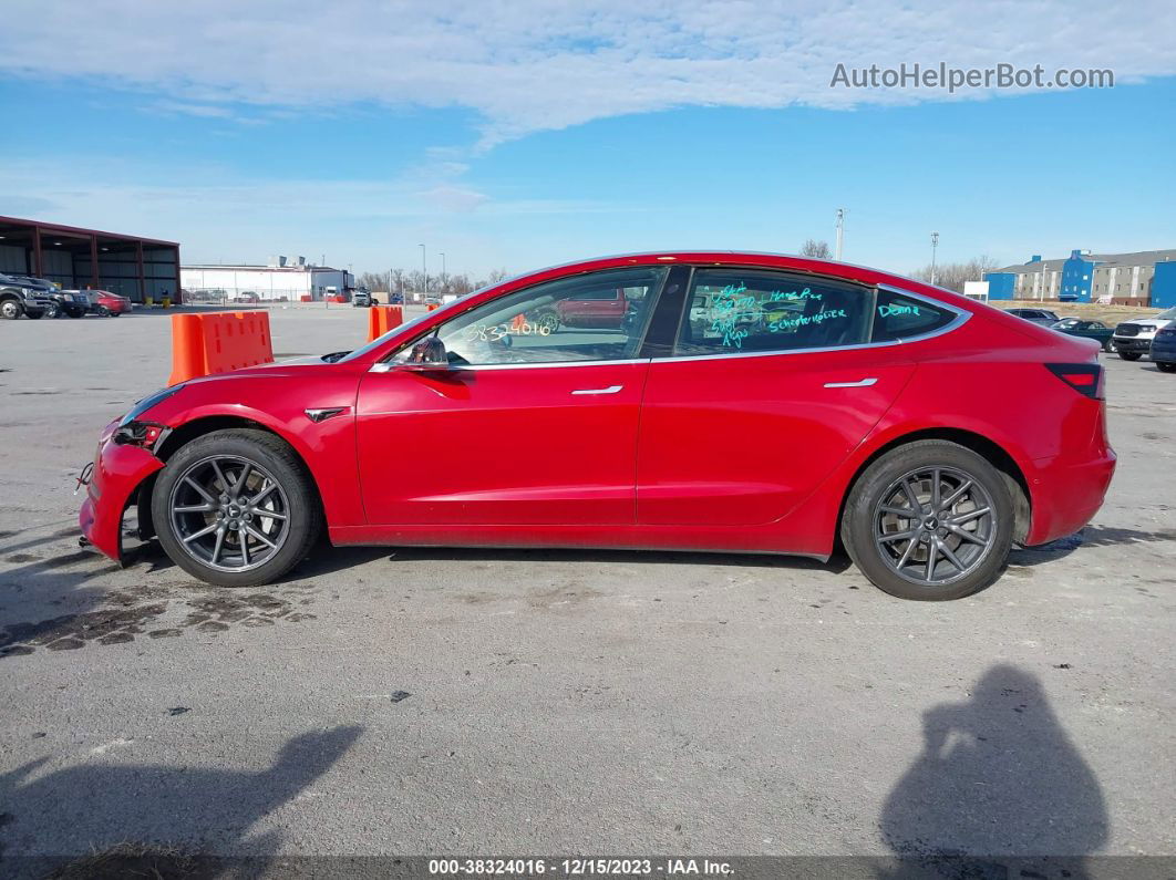 2019 Tesla Model 3   Красный vin: 5YJ3E1EA8KF299084