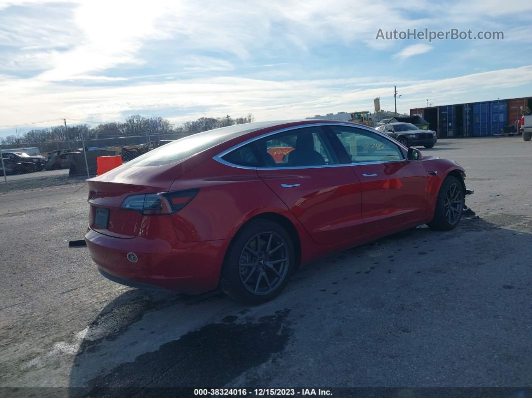 2019 Tesla Model 3   Red vin: 5YJ3E1EA8KF299084
