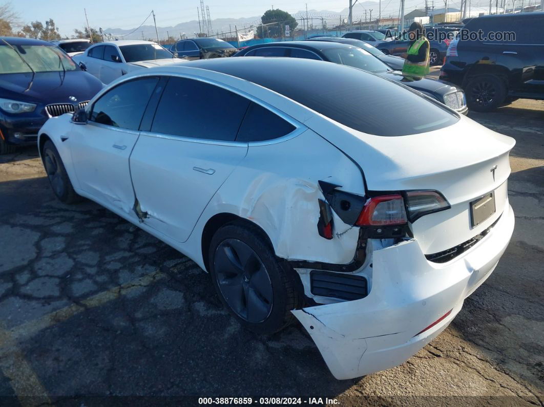 2019 Tesla Model 3 Long Range/mid Range/standard Range/standard Range Plus White vin: 5YJ3E1EA8KF299781