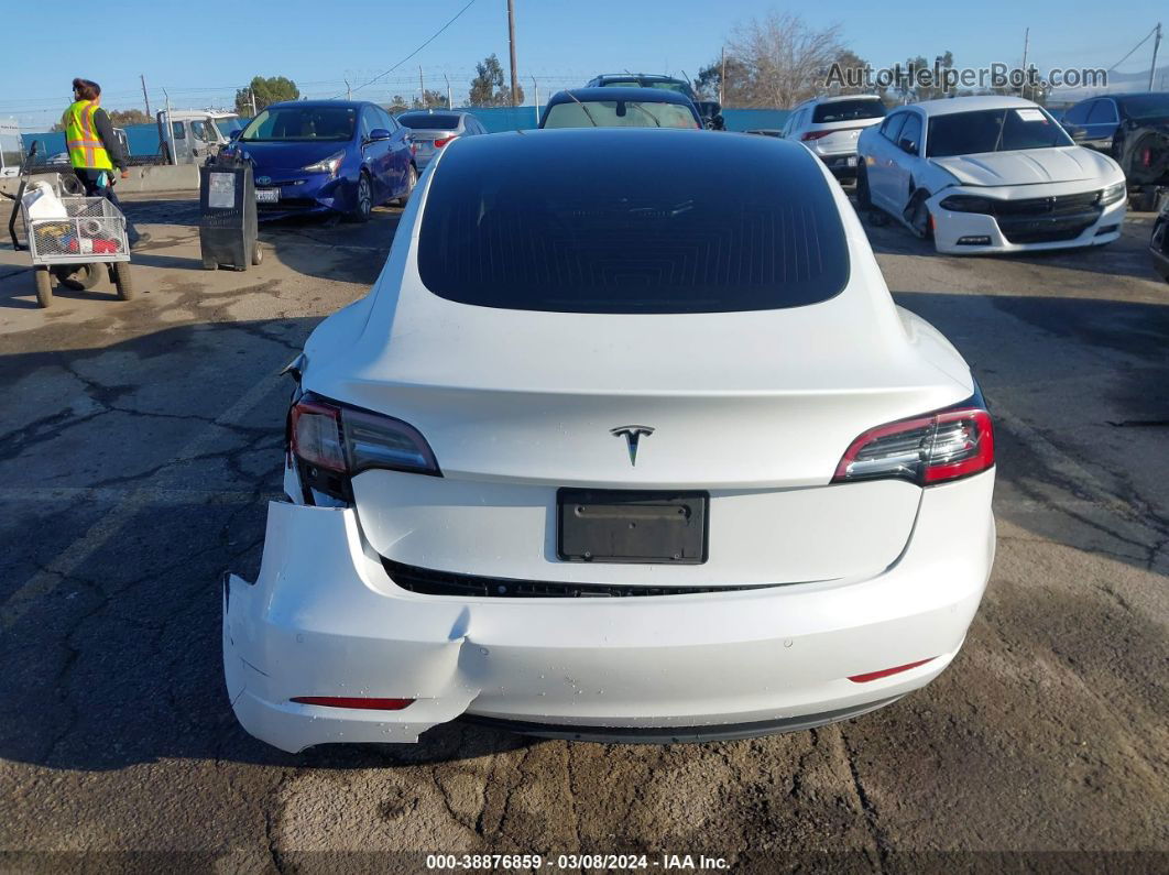 2019 Tesla Model 3 Long Range/mid Range/standard Range/standard Range Plus White vin: 5YJ3E1EA8KF299781