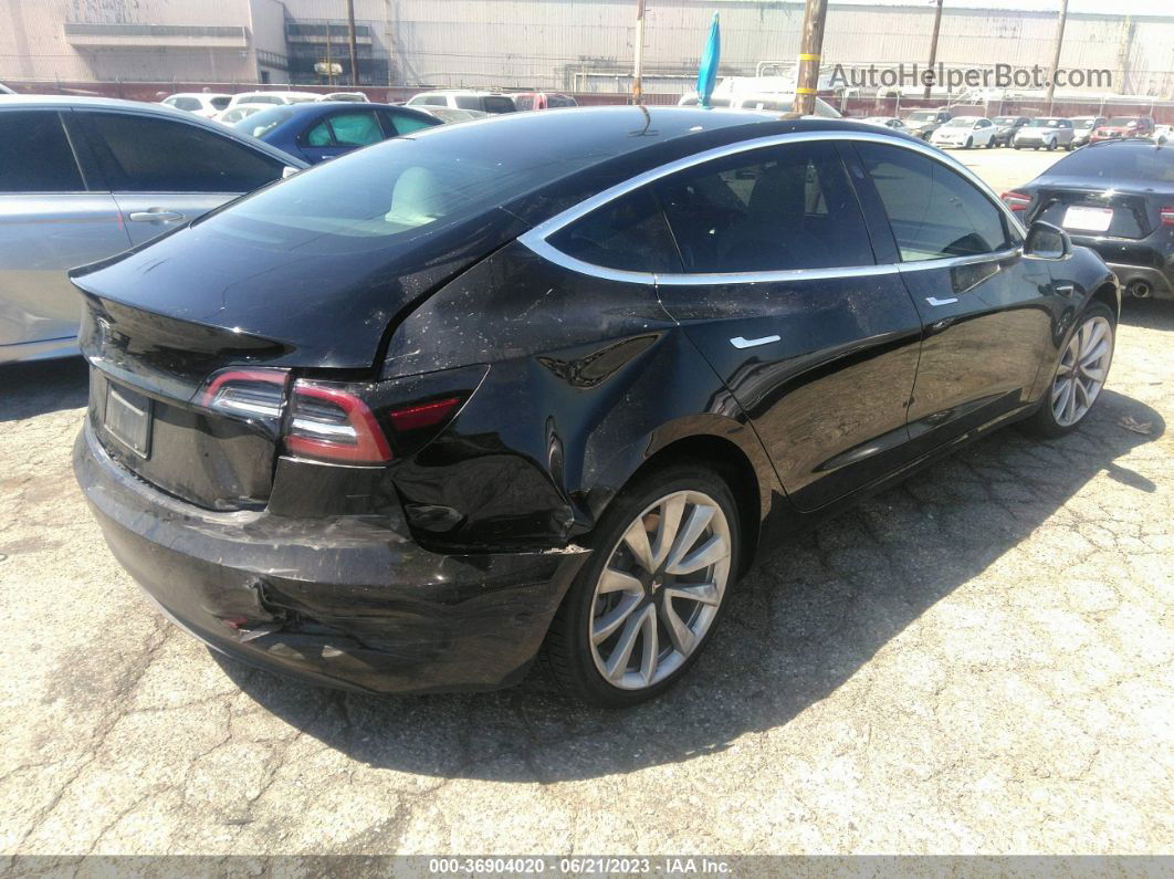 2019 Tesla Model 3 Range Black vin: 5YJ3E1EA8KF302310