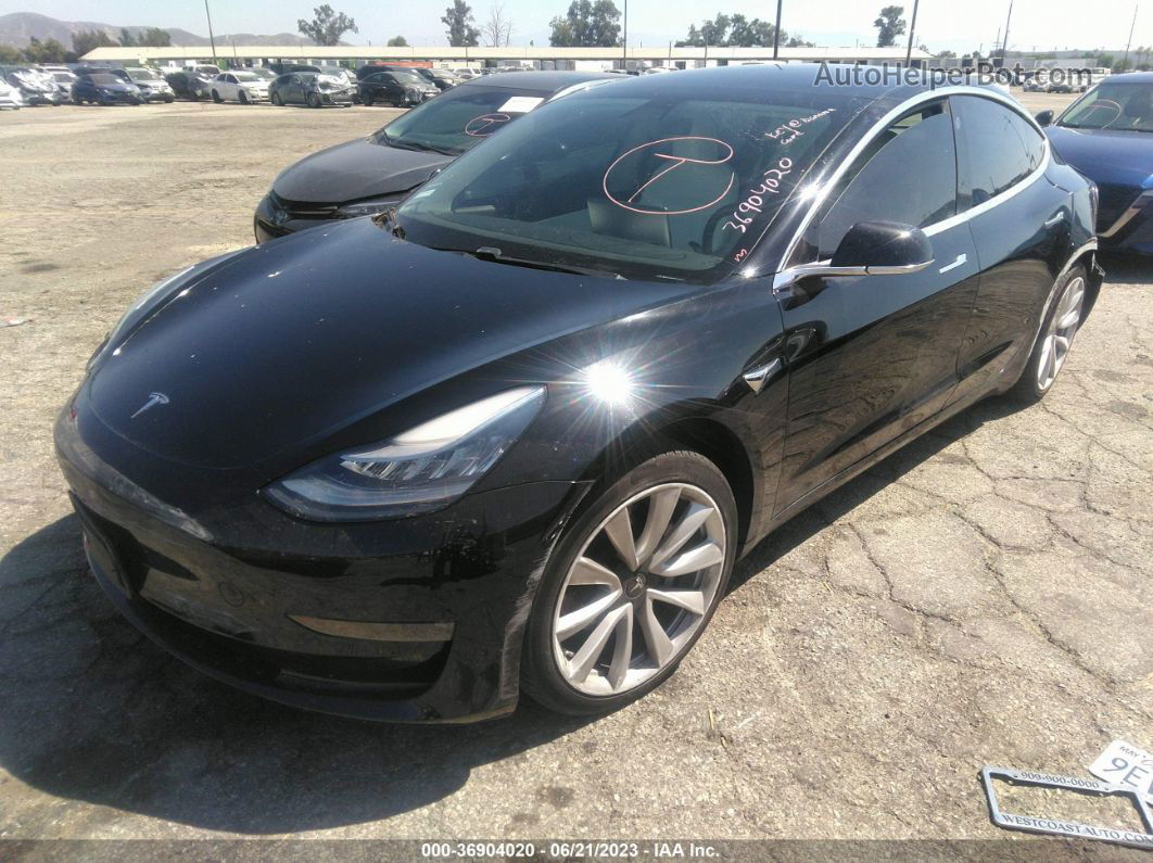 2019 Tesla Model 3 Range Black vin: 5YJ3E1EA8KF302310