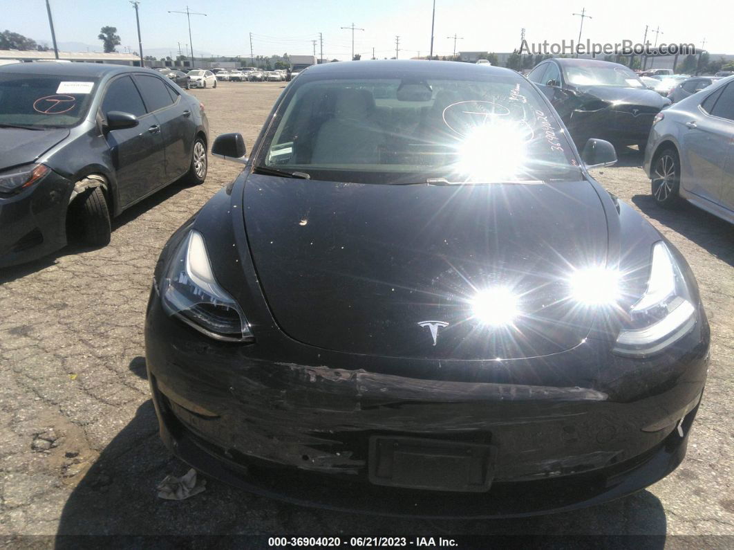 2019 Tesla Model 3 Range Black vin: 5YJ3E1EA8KF302310