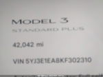 2019 Tesla Model 3 Range Black vin: 5YJ3E1EA8KF302310