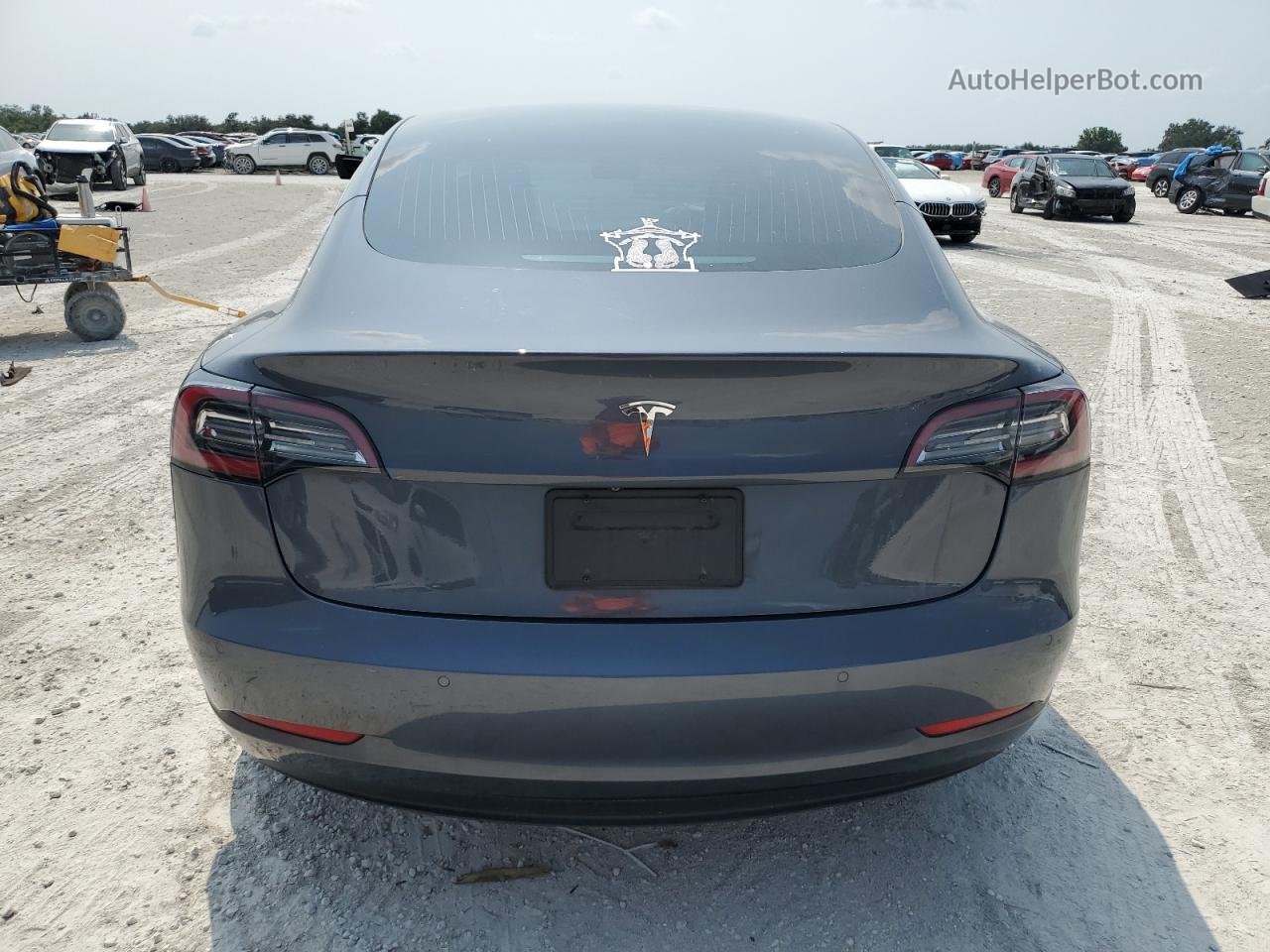 2019 Tesla Model 3  Серый vin: 5YJ3E1EA8KF307586