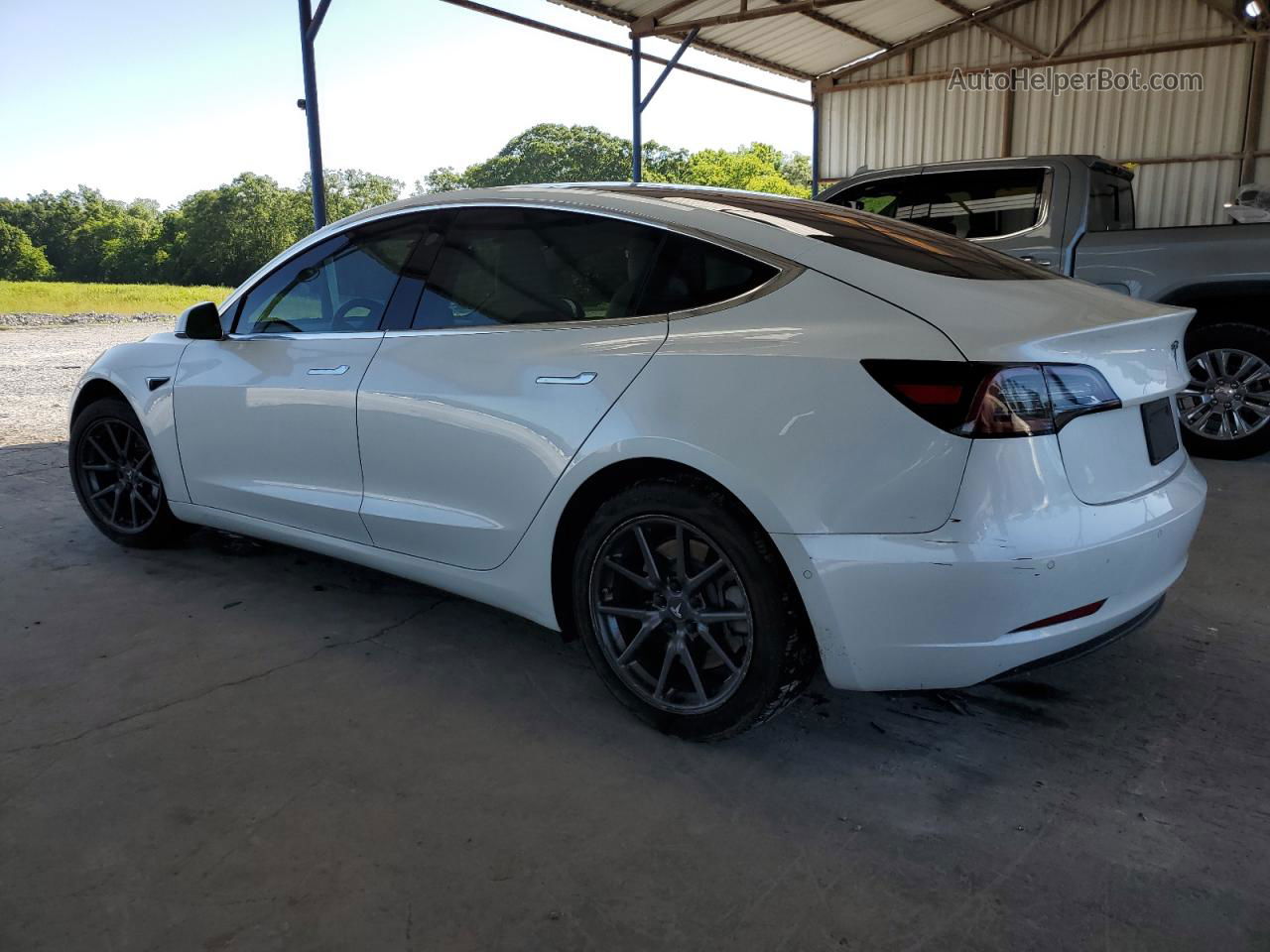 2019 Tesla Model 3  White vin: 5YJ3E1EA8KF332522