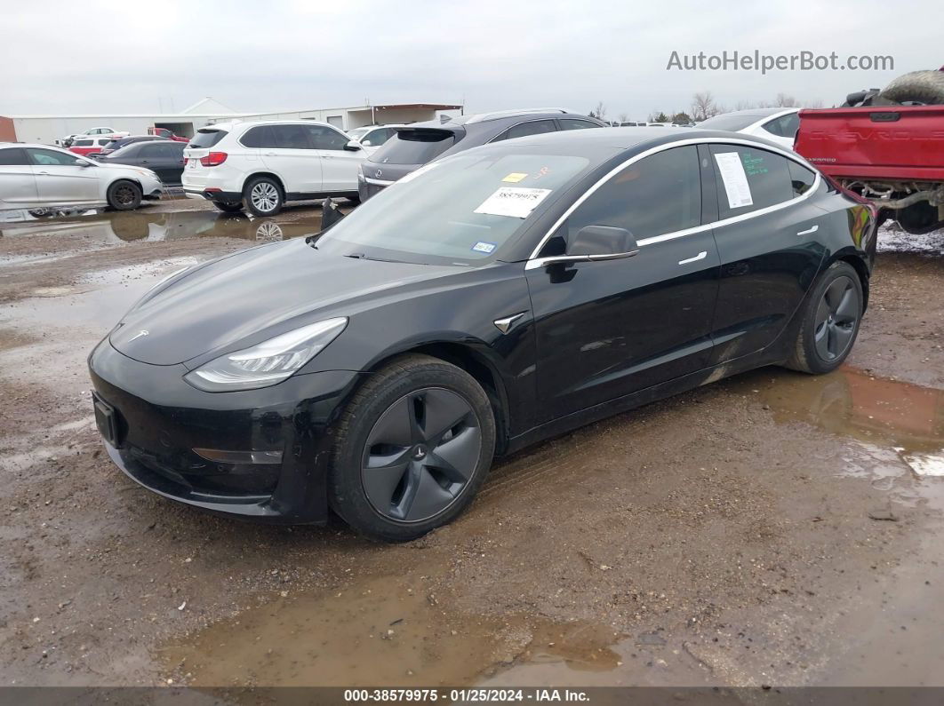 2019 Tesla Model 3 Long Range/mid Range/standard Range/standard Range Plus Black vin: 5YJ3E1EA8KF406358