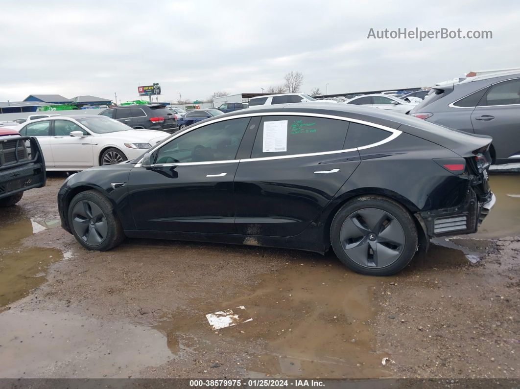 2019 Tesla Model 3 Long Range/mid Range/standard Range/standard Range Plus Black vin: 5YJ3E1EA8KF406358