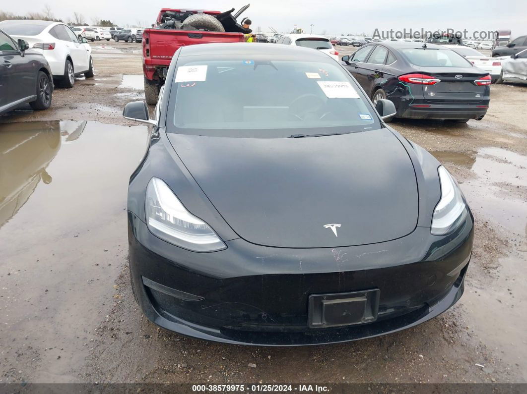 2019 Tesla Model 3 Long Range/mid Range/standard Range/standard Range Plus Black vin: 5YJ3E1EA8KF406358