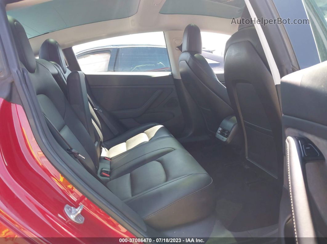 2019 Tesla Model 3 Range Red vin: 5YJ3E1EA8KF411625