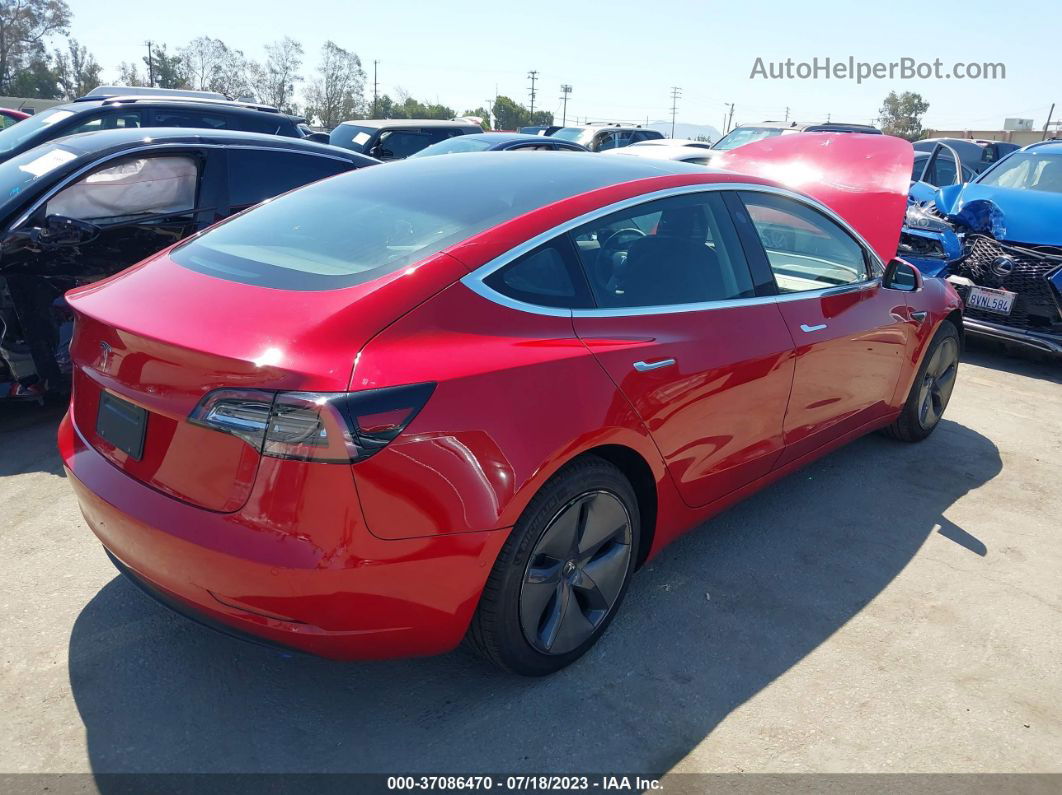 2019 Tesla Model 3 Range Красный vin: 5YJ3E1EA8KF411625