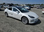 2019 Tesla Model 3  White vin: 5YJ3E1EA8KF434550