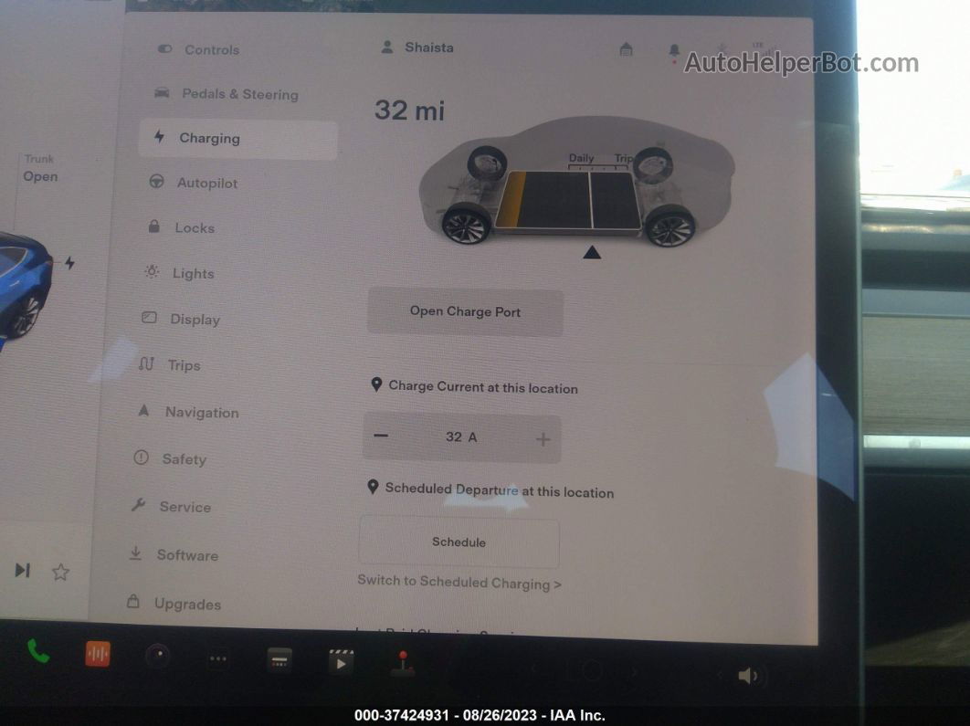 2019 Tesla Model 3 Range Blue vin: 5YJ3E1EA8KF495378